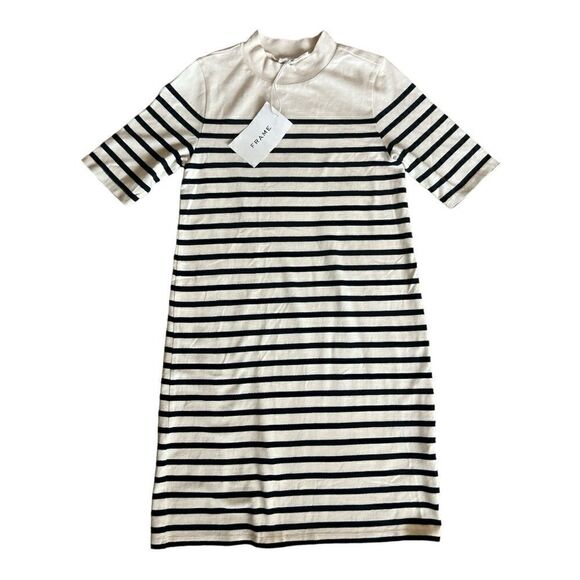 NWT- FRAME - 70s Mariner Dress Size Small - Picture 2 of 10